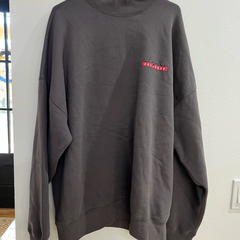 Mens Abercrombie high neck sweatshirt